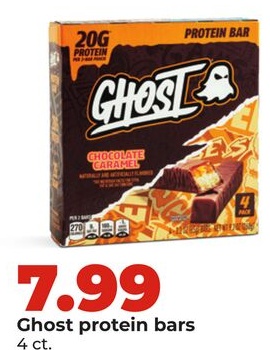 Ghost protein bars