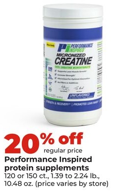 Performance Inspired protein supplements