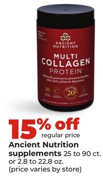 Ancient Nutrition supplements