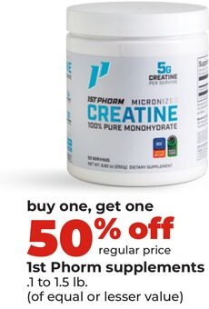 1st Phorm supplements