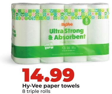 Hy-Vee paper towels