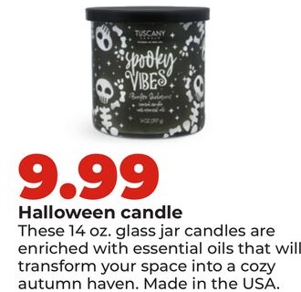 Halloween candle