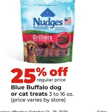 Blue Buffalo dog or cat treats