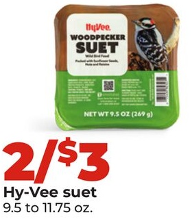 Hy-Vee suet