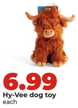 Hy-Vee dog toy