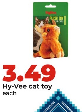 Hy-Vee cat toy