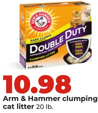 Arm & Hammer clumping cat litter