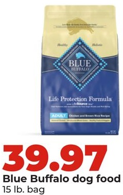 Blue Buffalo dog food