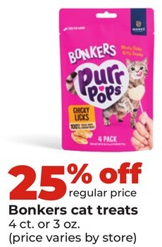 Bonkers cat treats