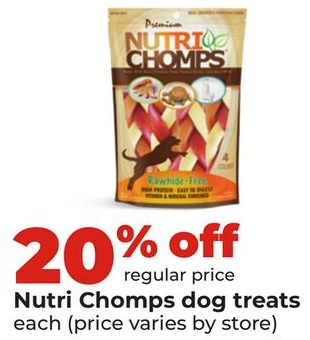 Nutri Chomps dog treats