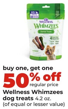Wellness Whimzees dog treats