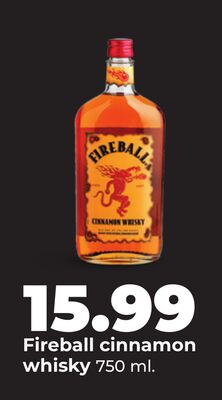 Fireball cinnamon whisky