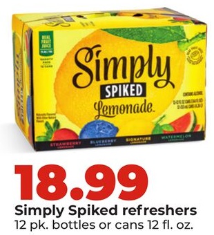 Simply Spiked refresher