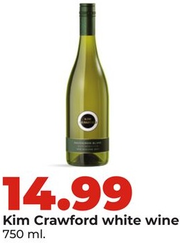 Kim Crawford white wine