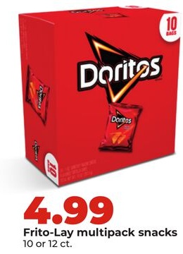 Frito-Lay multipack snacks