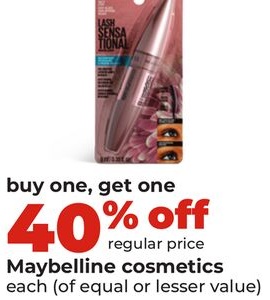 Maybelline cosmetics