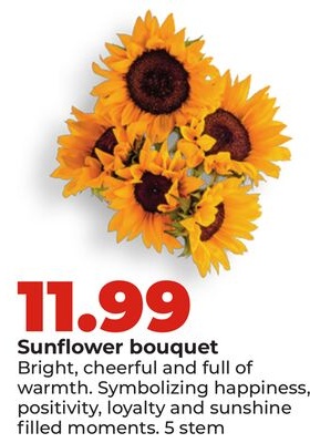 Sunflower bouquet
