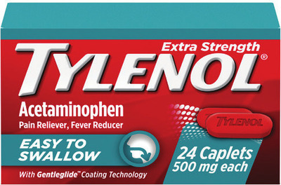 Tylenol Extra Strength 8 Hr. Muscle Aches & Pain, Arthritis or Easy to Swallow Caplets* 24 ct.