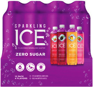 Sparkling Ice Flavored Sparkling Water 12 pk./17 oz. bottles. Plus deposit where applicable or Hint* 12 pk./16 oz.