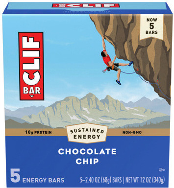 Clif Energy Bars 5 ct./12 oz. or High Protein Bars* 4 ct./9.6 oz. box.
