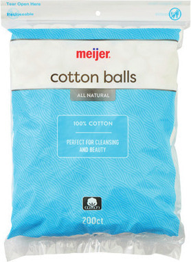Meijer Cotton Balls, Rounds or Swabs*