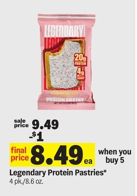 Legendary Protein Pastries*