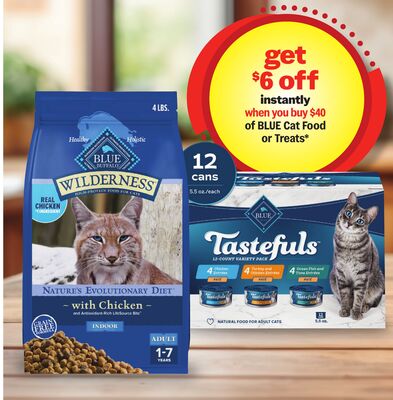 BLUE Cat Food or Treats*