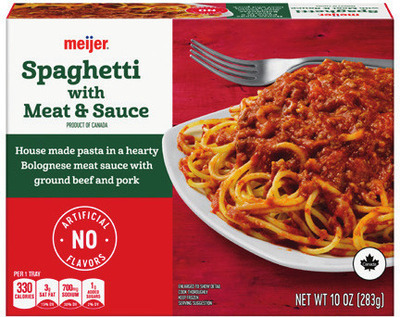 Meijer Frozen Meal