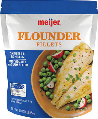 Meijer Flounder, Ocean Perch or Swai