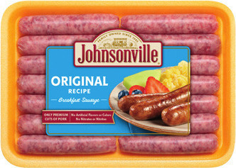 Johnsonville Smoked Brats or Smoked Sausage Rope 12-14 OZ. or Breakfast Sausage* 9.6-12 oz.