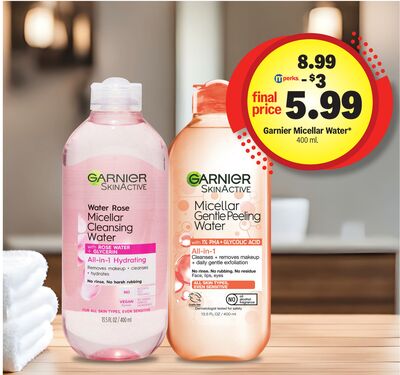 Garnier Micellar Water*