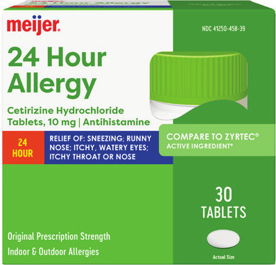 Meijer Adult Allergy, Cough or Cold Relief Products*