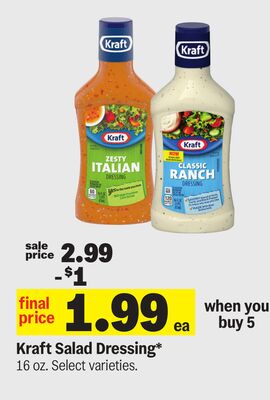 Kraft Salad Dressing*