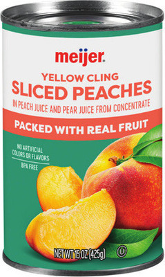 Meijer Canned Fruit