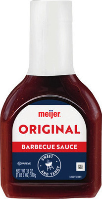 Meijer BBQ Sauce