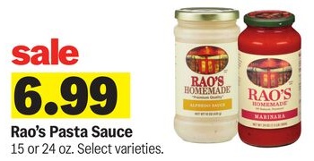 Rao's Pasta Sauce