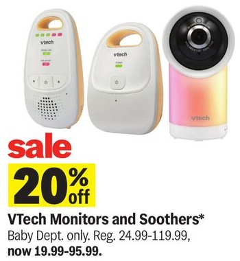 VTech Monitors and Soothers*
