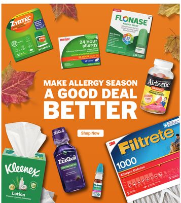MAKE ALLERGY SEASON A GOOD DEAL BETTER