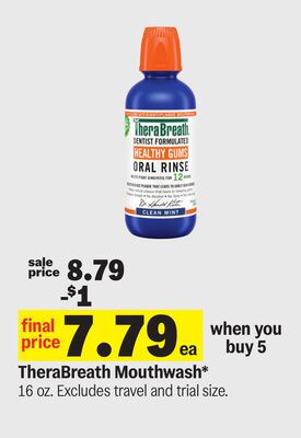 TheraBreath Mouthwash*