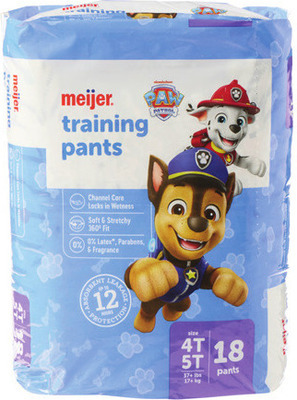 Meijer Jumbo Pack Baby Diapers Size 1-6. 21-44 ct. or Training Pants*