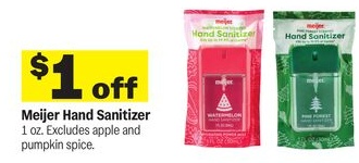Meijer Hand Sanitizer