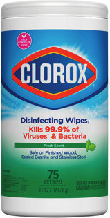 Clorox Disinfecting Wipes 75 ct., Toilet Wand Refills 10-20 ct., Toilet Bowl Cleaners 2 pk./24 oz. or Glad Trash Bags* 34-110 ct./13 gallon.