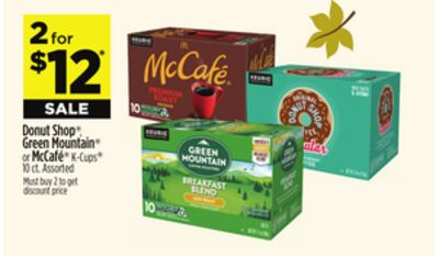 Donut Shop® Green Mountain McCafe® K-Cups®
