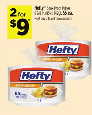 Hefty® Soak Proof Plates
