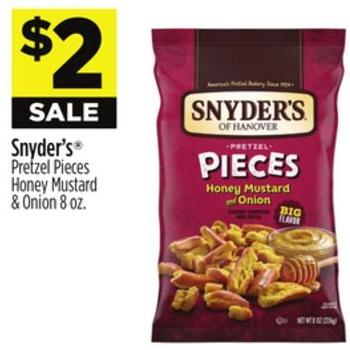 Snyder's® Pretzel Pieces Honey Mustard & Onion