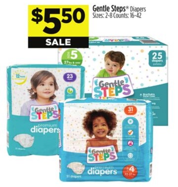 Gentle Steps® Diapers