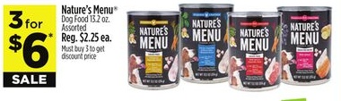 Nature's Menu® Dog Food