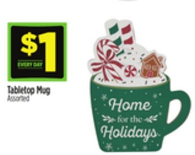 Tabletop Mug Assorted