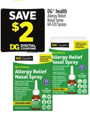 DG® health Allergy Relief Nasal Spray