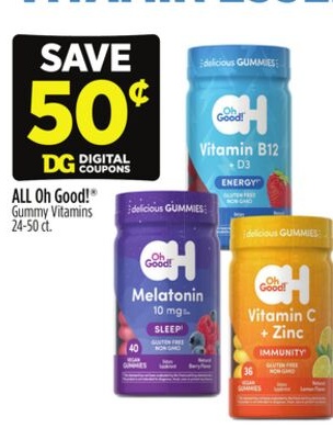 ALL Oh Good® Gummy Vitamins